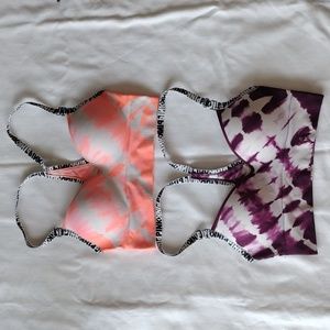 PINK Victoria Secret Girls Sports Bra Bundle Size XS